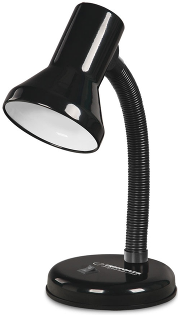 Настільна лампа Esperanza E27 ALTAIR Чорна (5901299943731) - зображення 1