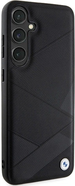 Панель BMW Signature Leather Crossing Lines Pattern для Samsung Galaxy S24 Black (BMHCS24S23RCGPK) - зображення 4