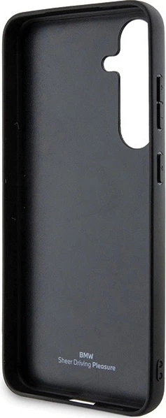 Панель BMW Signature Leather Crossing Lines Pattern для Samsung Galaxy S24 Black (BMHCS24S23RCGPK) - зображення 7