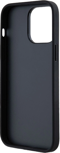 Панель DKNY Leather Mono Stripe & Metal Logo для Apple iPhone 14 Pro Max Black (3666339260385) - зображення 7