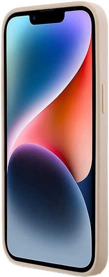 Etui DKNY Leather Mono Stripe & Metal Logo do Apple iPhone 14 Pro Max Pink (3666339260668) - obraz 5