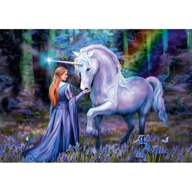 Пазл Anne Stokes Bluebell Wood – 1500 шт. Clementoni 31735 - Фото 2 Пазл Anne Stokes Bluebell Wood – 1500 шт. Clementoni 31735 - изображение 2