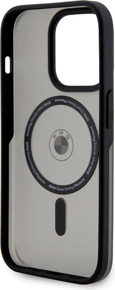 Панель BMW IML Signature MagSafe для Apple iPhone 15 Pro Black (BMHMP15LDSLK) - зображення 7