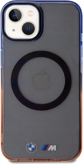 Панель BMW Gradient Bumper MagSafe для Apple iPhone 15 Plus/14 Plus Gray (BMHMP15MHTGE) - зображення 3