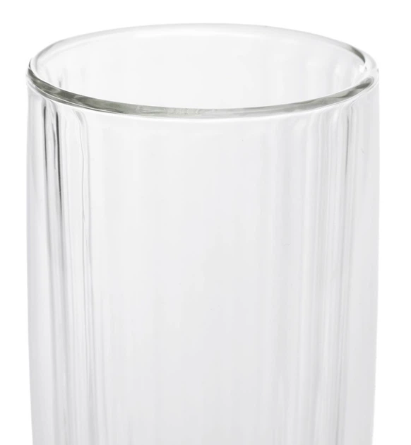 Набір склянок Homla Cembra Groove з подвійною стінкою 350 мл 2 шт (5904183888835) - зображення 3