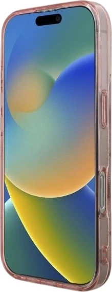 Панель Guess IML Peony On 4G Background MagSafe для Apple iPhone 16 Pro Pink (GUHMP16LH4PYEEP) - зображення 5