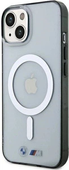 Панель BMW Silver Ring MagSafe для Apple iPhone 15/14/13 Transparent (BMHMP15SHCRS) - зображення 2