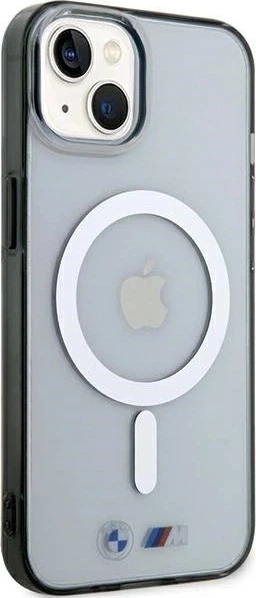 Панель BMW Silver Ring MagSafe для Apple iPhone 15/14/13 Transparent (BMHMP15SHCRS) - зображення 4