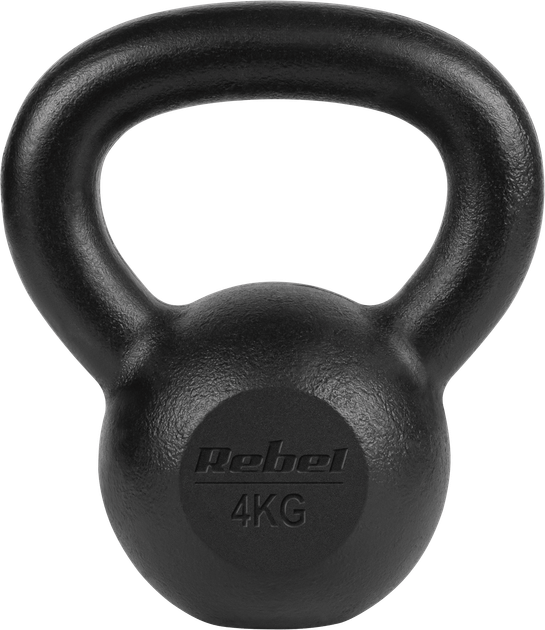 Гиря бітумна Rebel Active RBA-2323-04 4 кг (5901890111553) - зображення 2