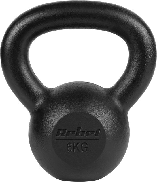 Гиря бітумна Rebel Active RBA-2323-06 6 кг (5901890111591) - зображення 2