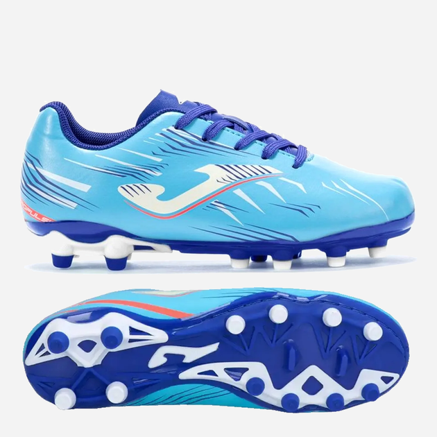 Подростковые футбольные бутсы-шиповки для мальчика Joma Propulsion PRJS2505FG 37 Голубые (8447150566024) - Фото 3 Подростковые футбольные бутсы-шиповки для мальчика Joma Propulsion PRJS2505FG 37 Голубые (8447150566024) - изображение 3