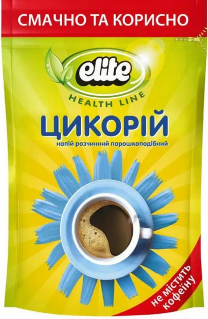 Напій розчинний цикорій Elite 100г - Фото 1 Напій розчинний цикорій Elite 100г - изображение 1