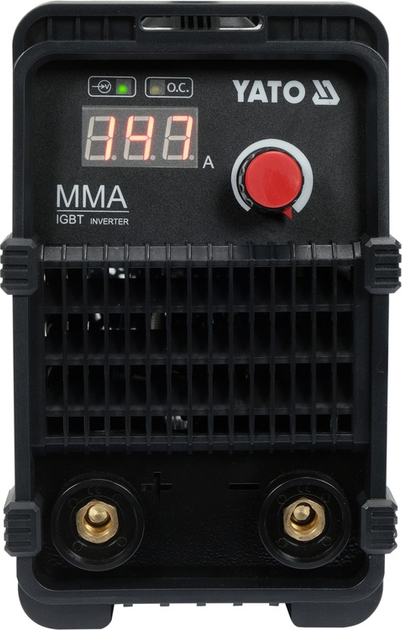 Зварювальний інверторний апарат YATO MMA 140A (YT-81355) - зображення 2