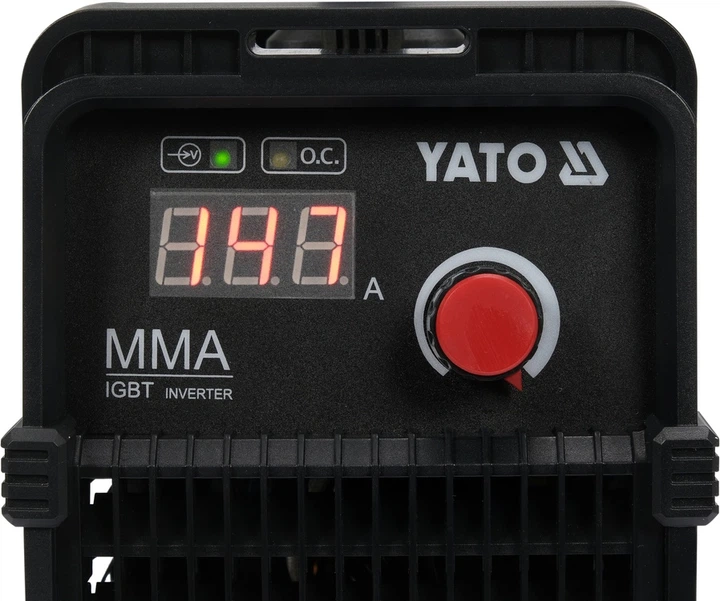 Зварювальний інверторний апарат YATO MMA 140A (YT-81355) - зображення 4