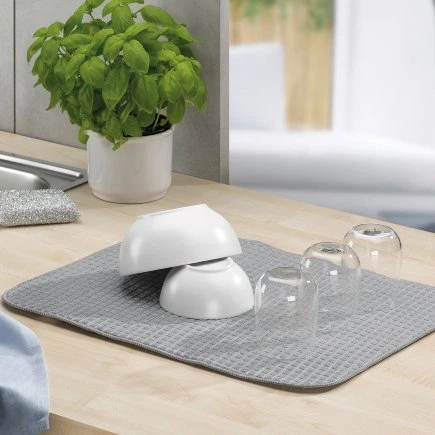 Килимок для сушки посуду Kela Rapida 50 х 38 см Сірий (4025457116421) - зображення 2