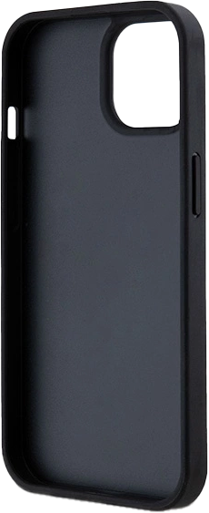 Панель DKNY Leather Checkered Mono Pattern & Printed Stripes для Apple iPhone 14 Plus/15 Plus Black (3666339263201) - зображення 5