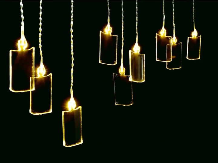 LIVARNO home LED-занавеска для окна или балкона - изображение 2