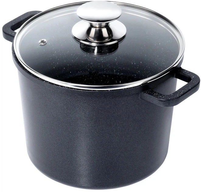 Каструля Orion Grande з кришкою чорна 4.2 л (8592381192198) - зображення 2