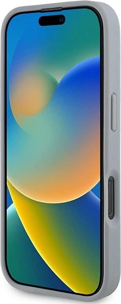 Панель BMW M Carbon Tricolor Line MagSafe для Apple iPhone 16 Pro Gray (BMHMP16L23PUDTS) - зображення 5