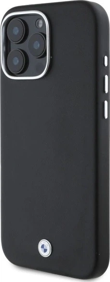 Панель BMW Sign Full Wrapped Metal MagSafe для Apple iPhone 16 Pro Black (BMHMP16L23PUFWK) - зображення 2