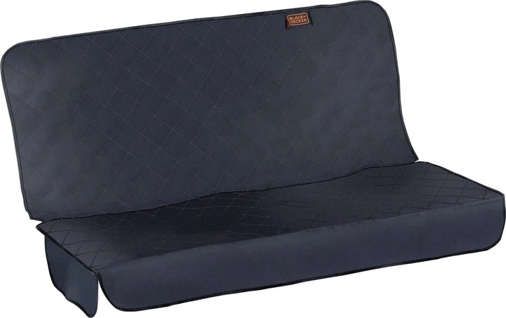 Автомобільний чохол Black+Decker для заднього сидіння універсальний Чорний (8711252235660) - зображення 1