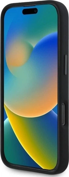 Панель BMW Silicone Cut Tricolor Lines MagSafe для Apple iPhone 16 Pro Black (BMHMP16L23SCUK) - зображення 5