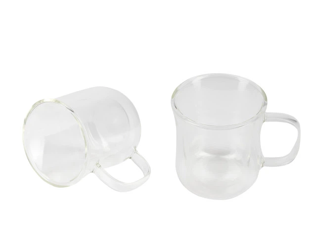Набор стеклянных чашек Bergner Coffee & tea lovers 230мл 2 предмета (BG-20115-MM) - Фото 1 Набор стеклянных чашек Bergner Coffee & tea lovers 230мл 2 предмета (BG-20115-MM) - изображение 1