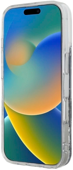 Etui DKNY Liquid Glitter Arch Logo do Apple iPhone 16 Pro Max Black (3666339336295) - obraz 5