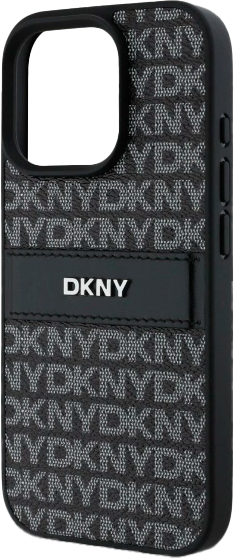Etui DKNY Texture Pattern Tonal Stripe do Apple iPhone 16 Pro Black (3666339333324) - obraz 6