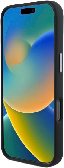 Панель DKNY Liquid Silicone Metal Logo для Apple iPhone 16 Pro Black (3666339334727) - зображення 5