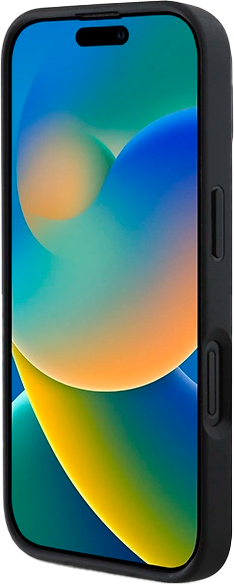 Панель DKNY Checkered Pattern & Printed Stripes для Apple iPhone 16 Black (3666339334109) - зображення 5