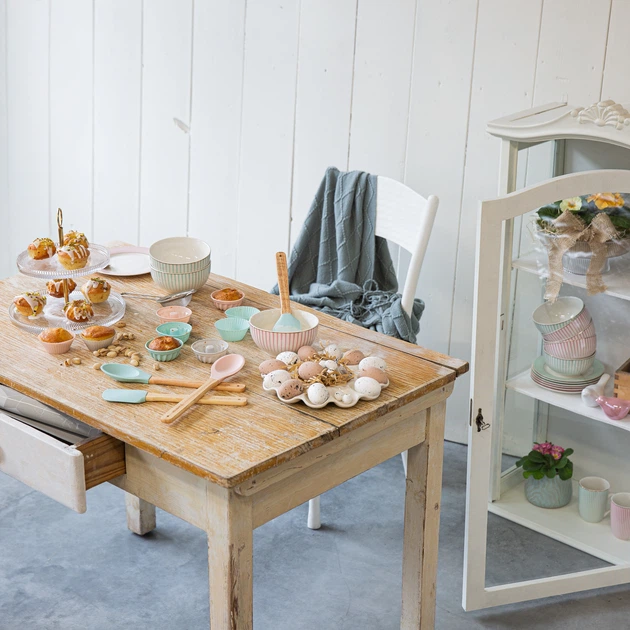 Сервірувальне блюдо Ambition Curly дворівневе Срібне 24 см (5904134676108) - зображення 3