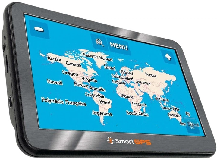 Nawigacja samochodowa SmartGPS SG777 OSM EU 7" LifeTimeMaps (5905279820289) - obraz 2