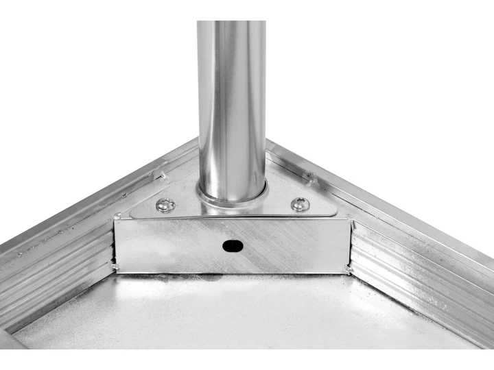 Stół centralny YATO składany z półką 1200 x 700 x 850 mm (YG-09011) - obraz 6