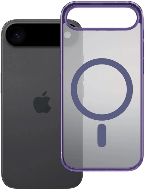 Etui plecki 3MK Frosty MagCase do Apple iPhone Air Purple (5903108664660) - obraz 1
