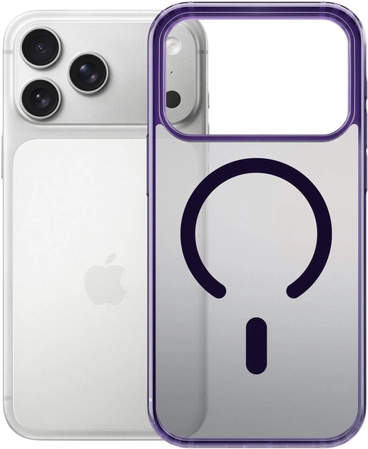 Панель 3MK Frosty MagCase для Apple iPhone 17 Pro Purple (5903108664936) - зображення 1