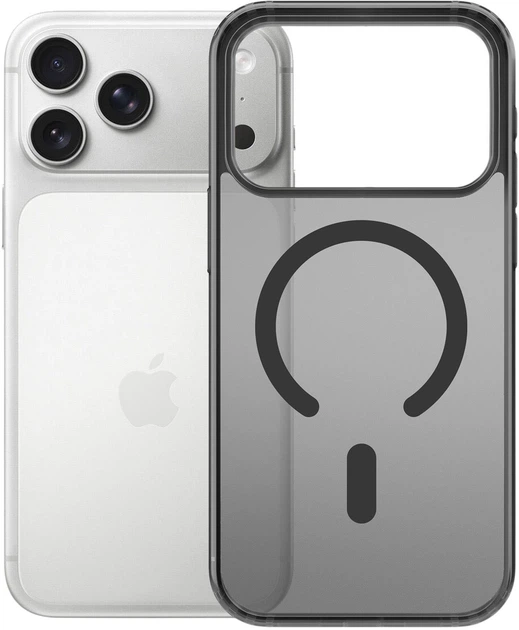 Панель 3MK Frosty MagCase для Apple iPhone 17 Pro Max Black (5903108665117) - зображення 1