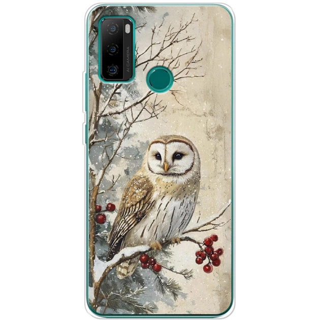 Силиконовый чехол BoxFace Ulefone Note 10P Christmas Owl (59781-up2645) - Фото 1 Силиконовый чехол BoxFace Ulefone Note 10P Christmas Owl (59781-up2645) - изображение 1