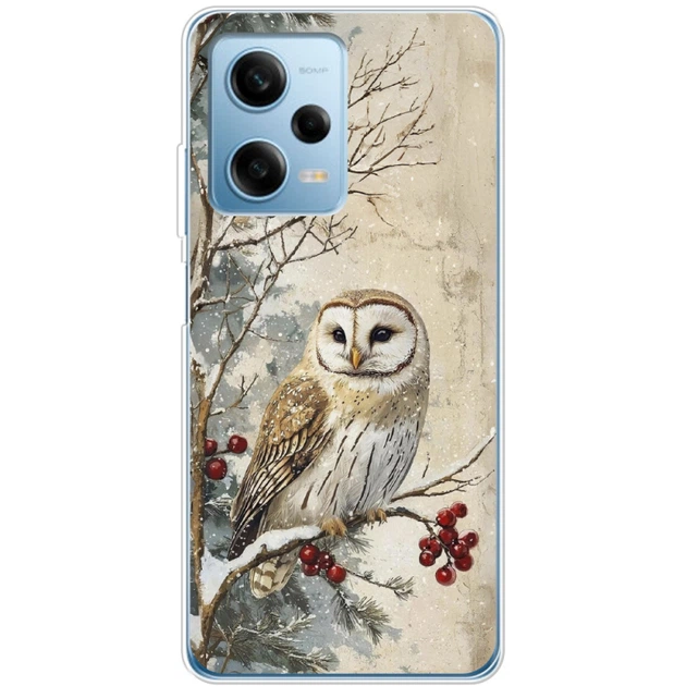Силіконовий чохол BoxFace Xiaomi Redmi Note 12 Pro Plus 5G Christmas Owl (46005-up2645) - Фото 1 Силіконовий чохол BoxFace Xiaomi Redmi Note 12 Pro Plus 5G Christmas Owl (46005-up2645) - зображення 1