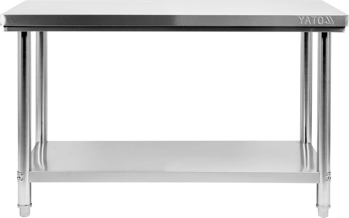 Stół centralny YATO składany z półką 1500 x 700 x 850 mm (YG-09013) - obraz 2