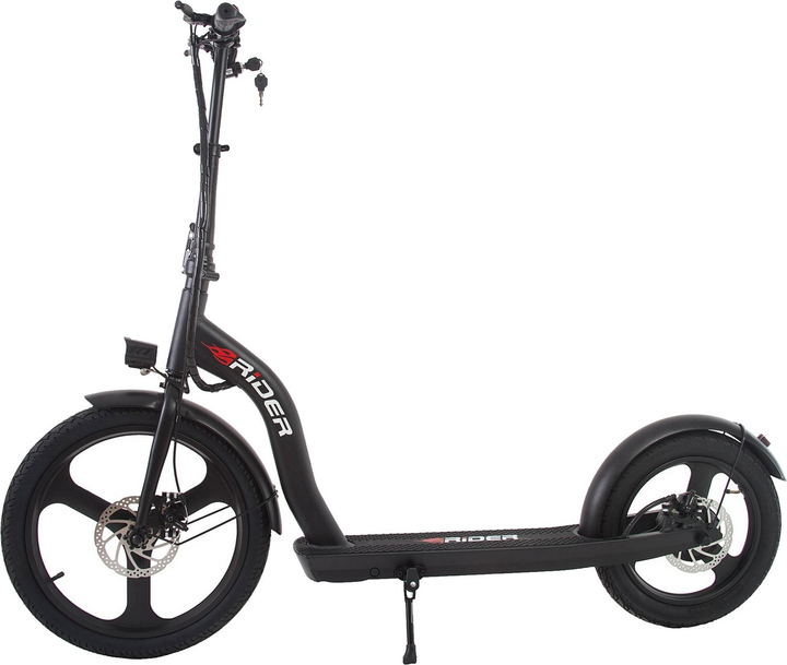 Hulajnoga elektryczna Rider Monster Czarna (5907518378049) - obraz 3
