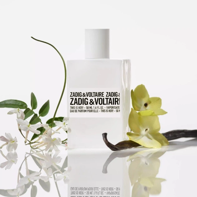 Zestaw prezentowy damski Zadig&Voltaire This is Her! Woda perfumowana 100 ml + Woda perfumowana 10 ml (3423222124304) - obraz 4