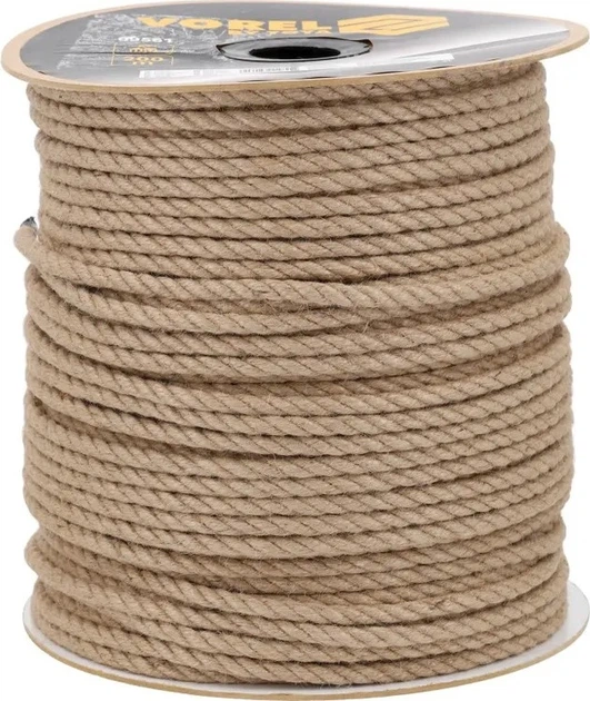 Lina jutowa VOREL 12 mm 150 m na szpuli 69562 (5906083114939) - obraz 1