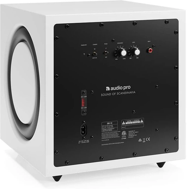 Сабвуфер Audio Pro SW-10 White - изображение 4