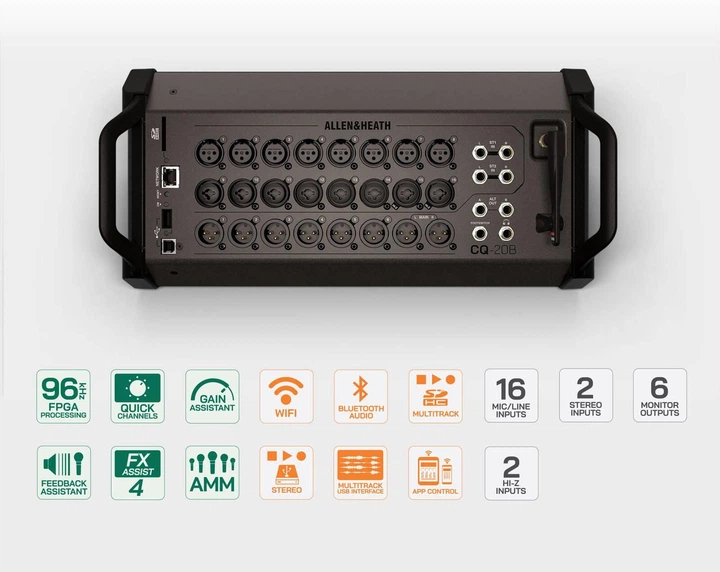 Мікшерний пульт Allen&Heath CQ-20B - зображення 5