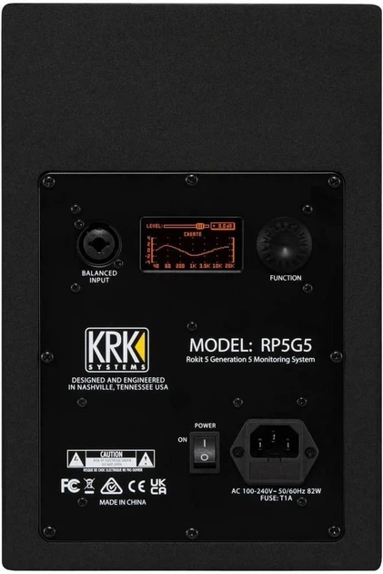 Студійний монітор KRK Rokit 5 G5 - Фото 9 Студійний монітор KRK Rokit 5 G5 - зображення 9