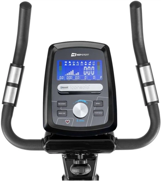 Велотренажер електромагнітний Hop-Sport HS-090H Apollo Silver - изображение 4