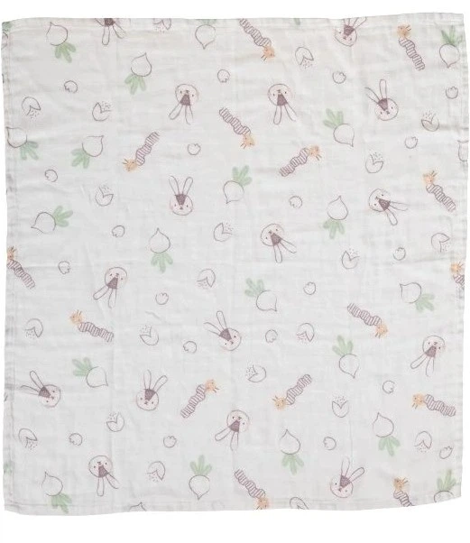 Заспокійливий набір Taf Toys Кролик-усипляч із датчиком звуку + пелюшка-сповивач 259-13305 (0605566133058) - зображення 4