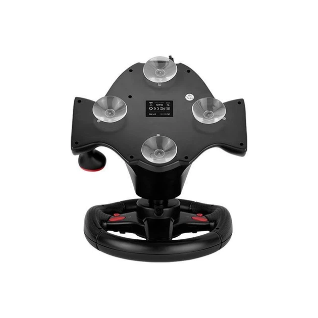 Кермо ігрове XTRIKE ME GP-903 Racing Wheel, чорний - Фото 5 Кермо ігрове XTRIKE ME GP-903 Racing Wheel, чорний - изображение 5