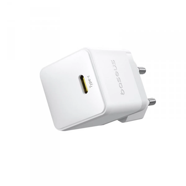 Сітчастий зарядний пристрій з кабелем Baseus Palm Fast Charger 1C 30W EU Moon White(P10111605213-01) - Фото 5 Сітчастий зарядний пристрій з кабелем Baseus Palm Fast Charger 1C 30W EU Moon White(P10111605213-01) - зображення 5